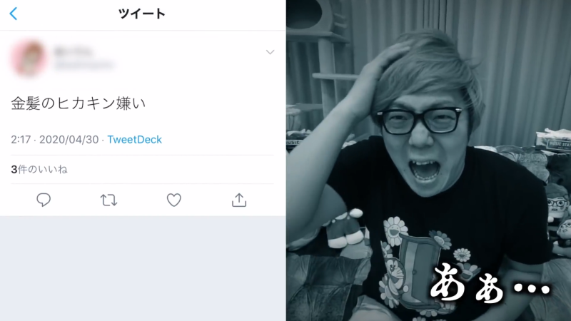 ファイル:金髪のヒカキン嫌い.png